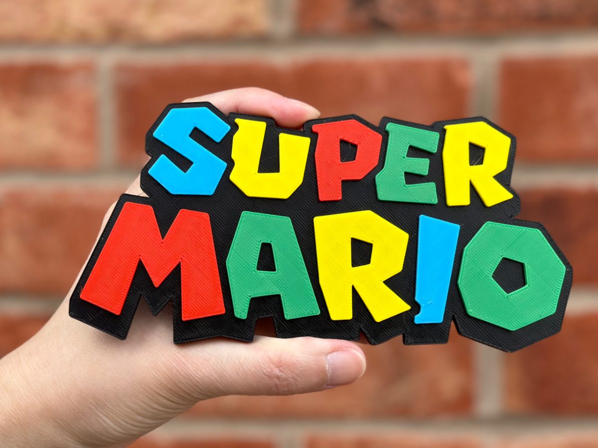 Super Mario Sign